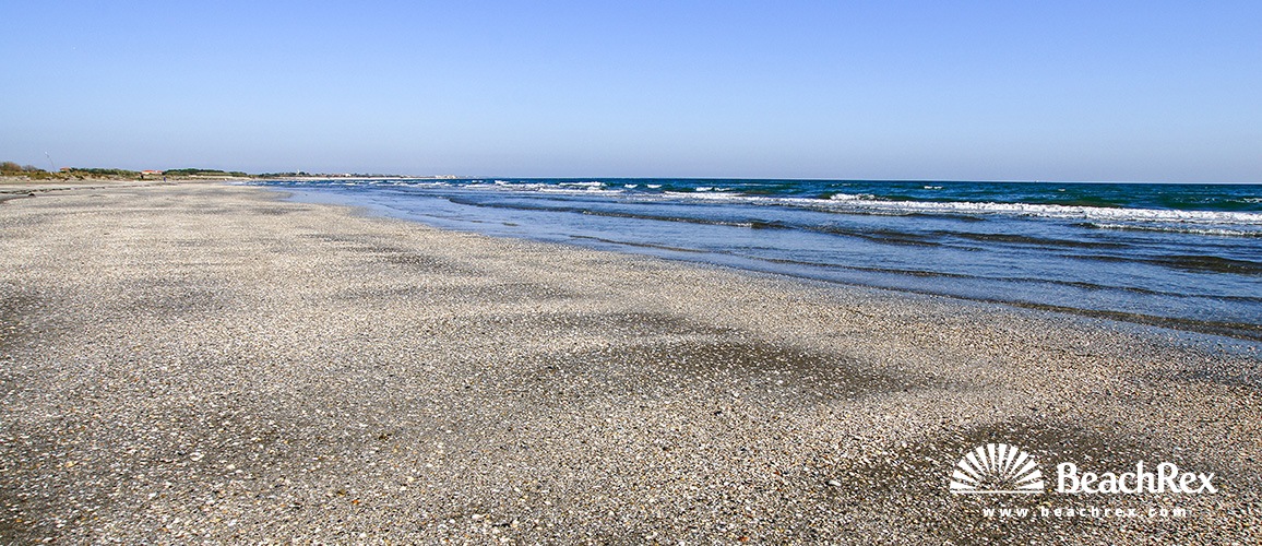 Italy - Veneto - island Lido -  Alberoni - Beach Alberoni