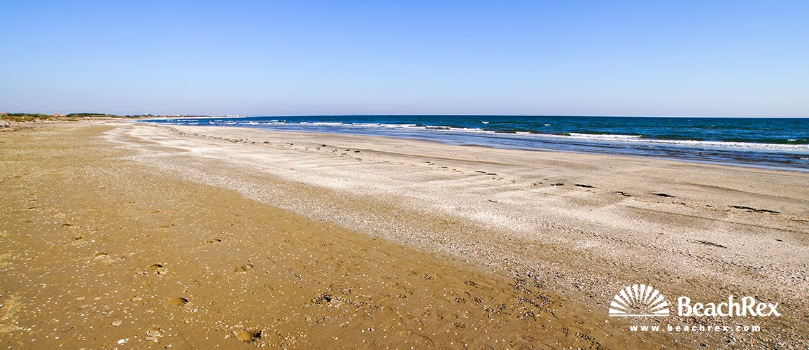 Italy - Veneto - island Lido -  Alberoni - Beach Alberoni