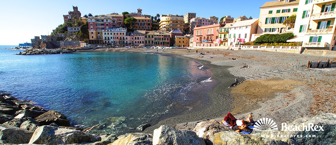 Italia - Liguria -  Genova - Spiaggia Vernazzola