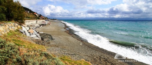 Italia - Liguria -  Cogoleto - Spiaggia Aurelia