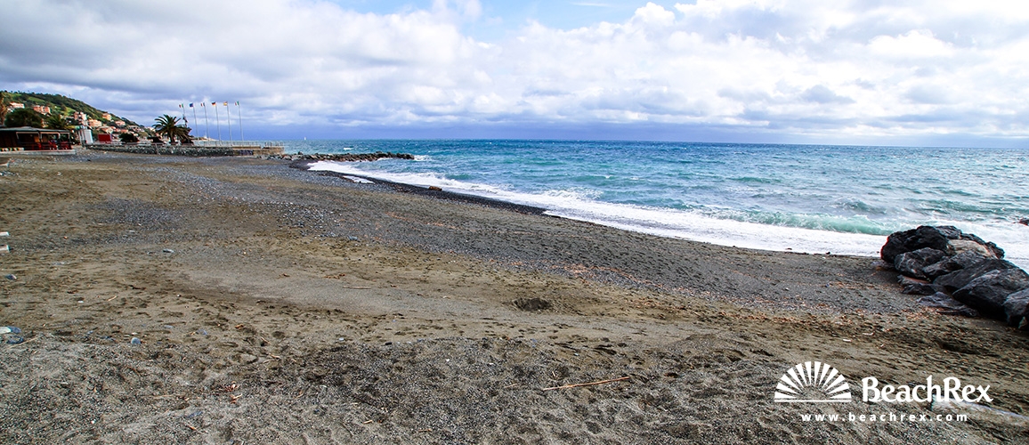 Italy - Liguria -  Cogoleto - Beach Gilberto