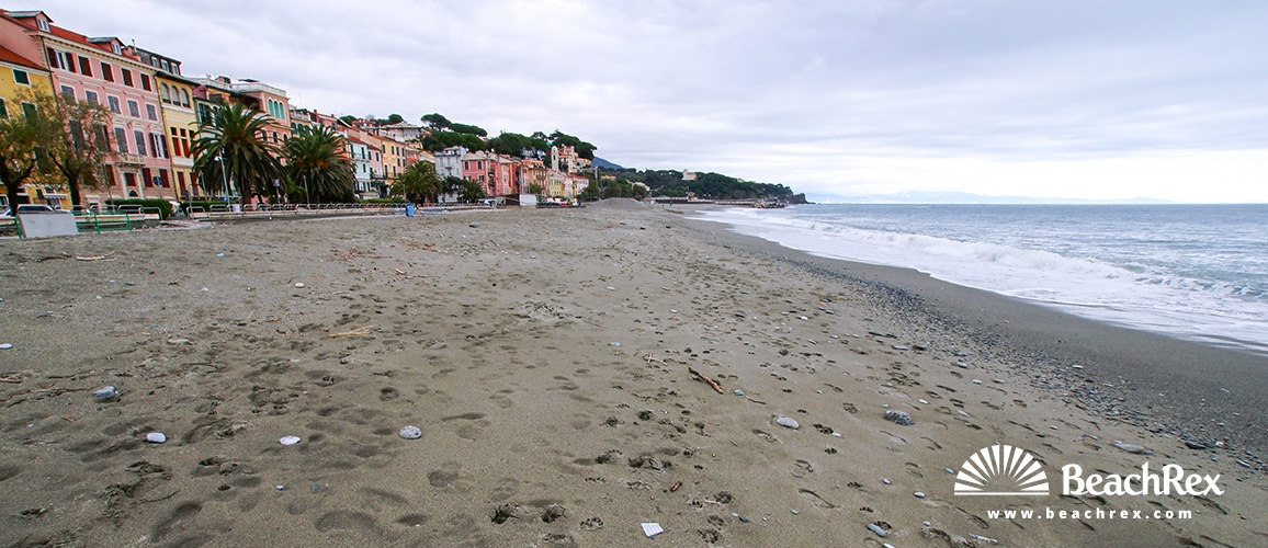 Italy - Liguria -  Celle Ligure - Beach Celle