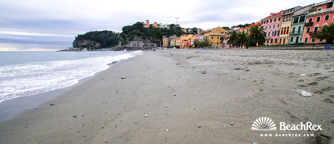 Italy - Liguria -  Celle Ligure - Beach Celle