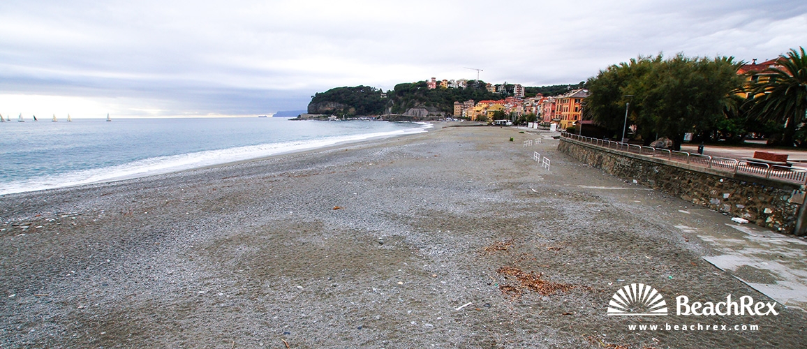 Italy - Liguria -  Celle Ligure - Beach Celle