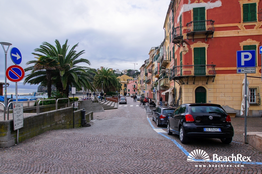 Italy - Liguria -  Celle Ligure - Beach Celle
