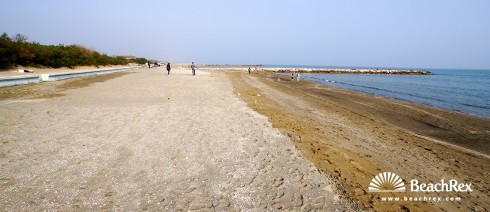 Italy - Veneto -  Eraclea Mare - Beach Eraclea