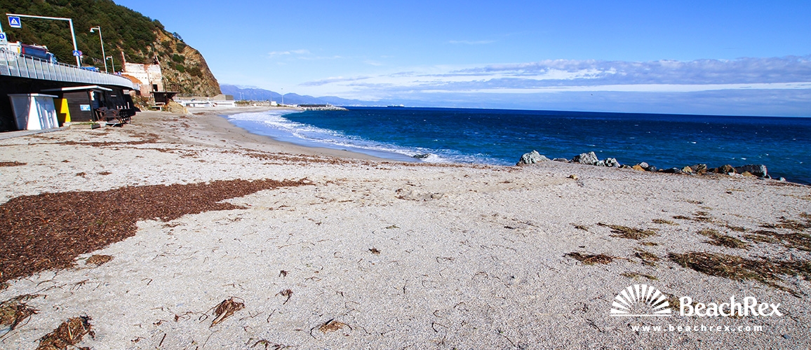 Italien - Liguria -  Bergeggi - Strand Bergeggi