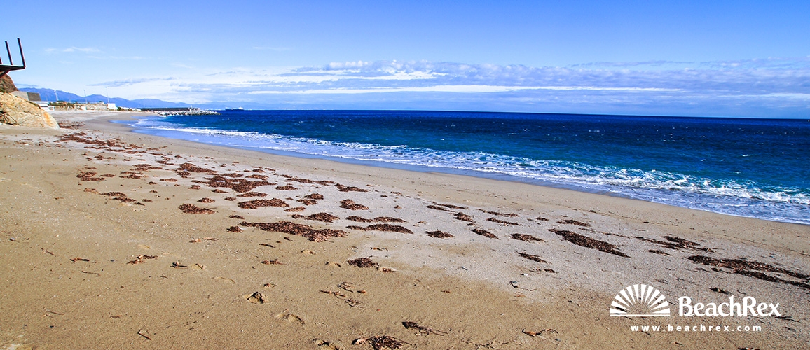 Italien - Liguria -  Bergeggi - Strand Bergeggi