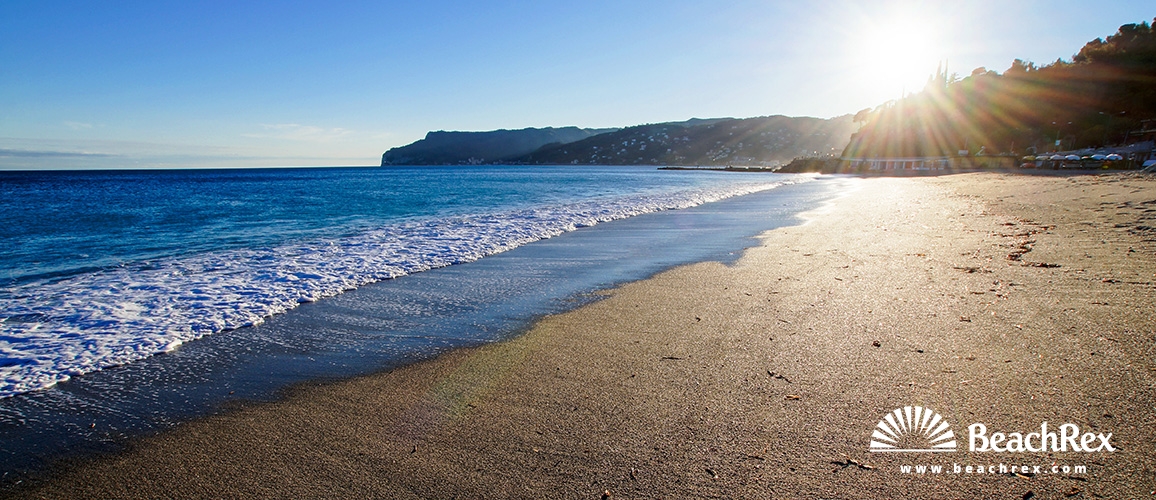 Italien - Liguria -  Spotorno - Strand Maremma