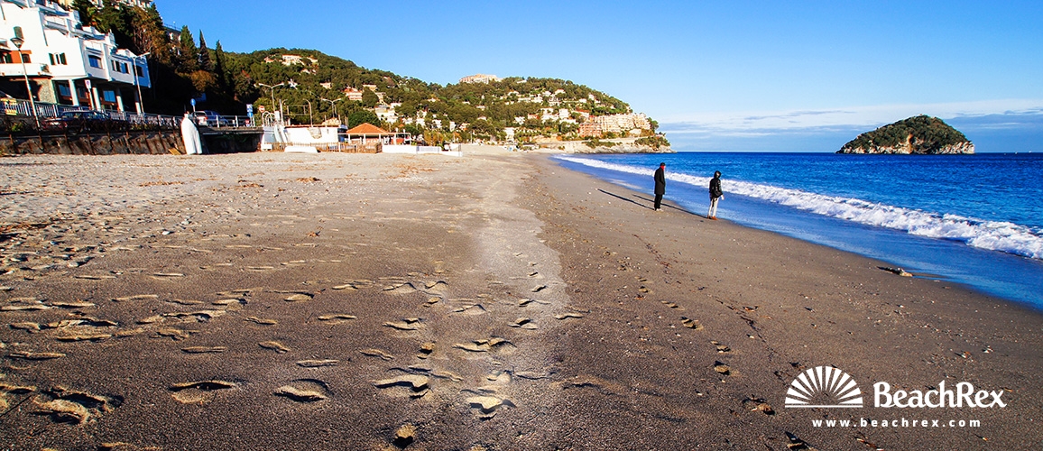 Italien - Liguria -  Spotorno - Strand Maremma