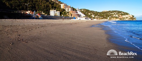 Italien - Liguria -  Spotorno - Strand Maremma