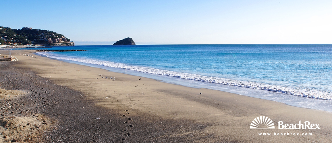 Italien - Liguria -  Spotorno - Strand Spotorno
