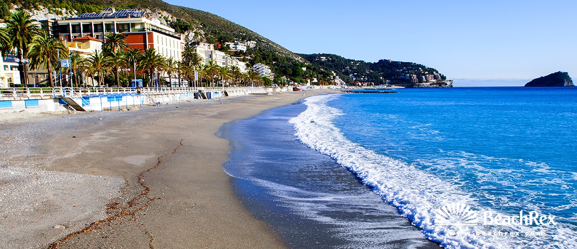Italien - Liguria -  Spotorno - Strand Spotorno