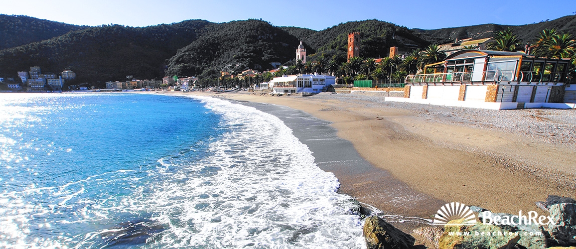 Italien - Liguria -  Noli - Strand Noli