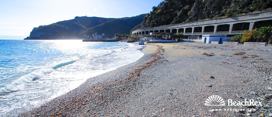 Italien - Liguria -  Noli - Strand Noli