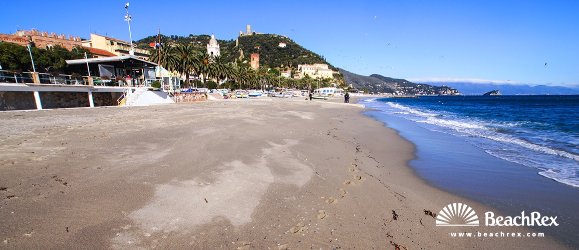 Italien - Liguria -  Noli - Strand Noli