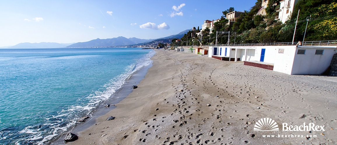 Italia - Liguria -  Borgio - Playa Borgio Verezzi