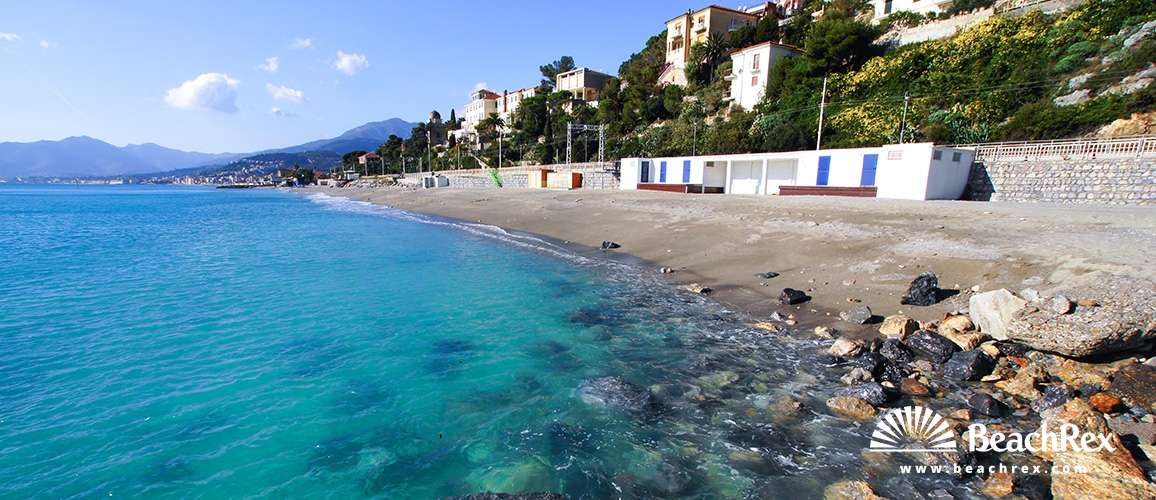 Italia - Liguria -  Borgio - Playa Borgio Verezzi
