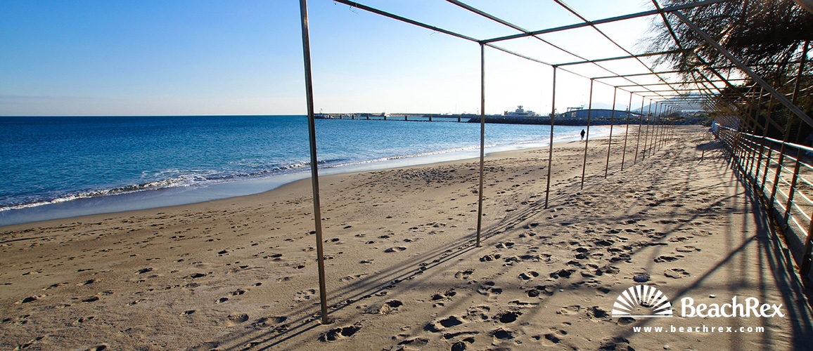 Italy - Liguria -  Pietra Ligure - Beach Pietra