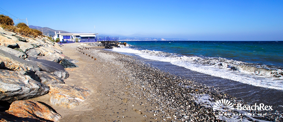 Italie - Liguria -  Albenga - Plage Lo Scoglio