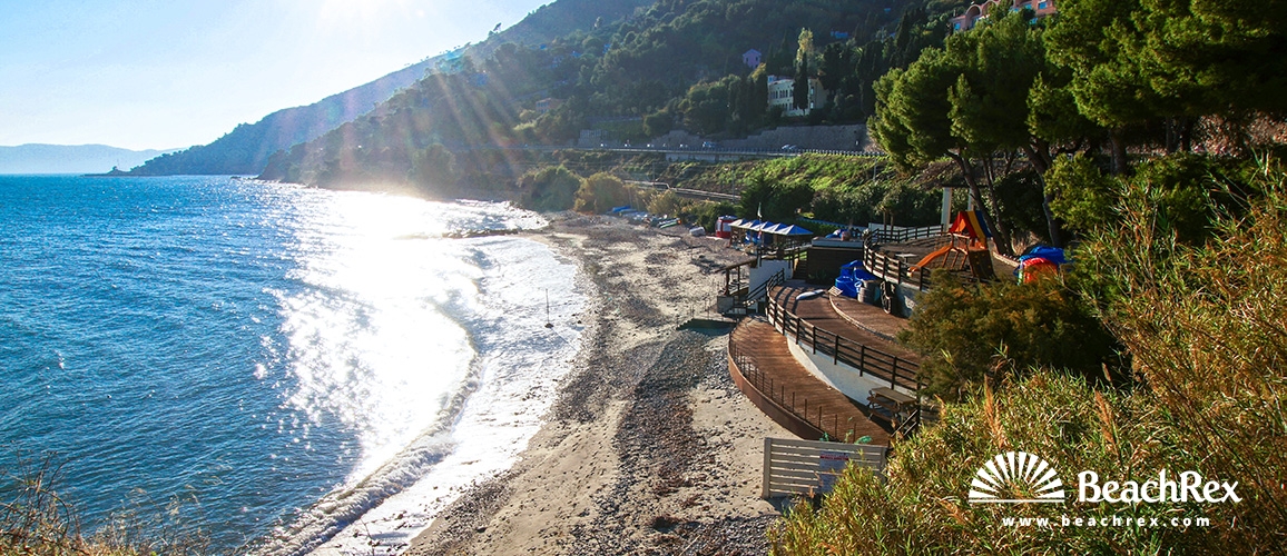 Италия - Liguria -  Albenga - Пляж Baba