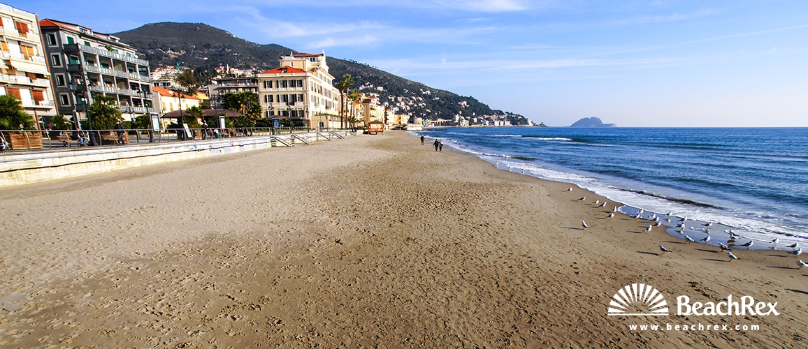 Италия - Liguria -  Alassio - Пляж Alassio