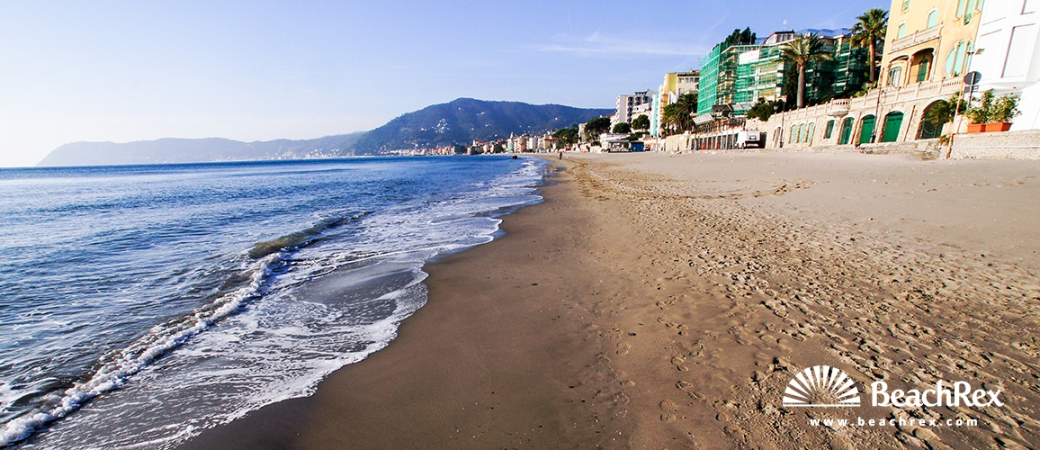 Италия - Liguria -  Alassio - Пляж Alassio