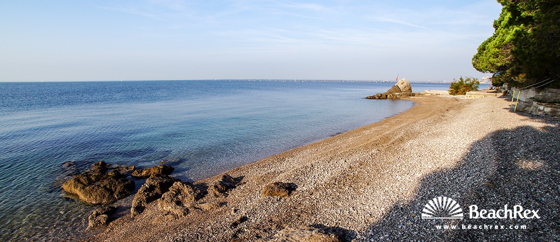 Italy - FriuliVenezia Giulia -  Aurisina - Beach Le Ginestre