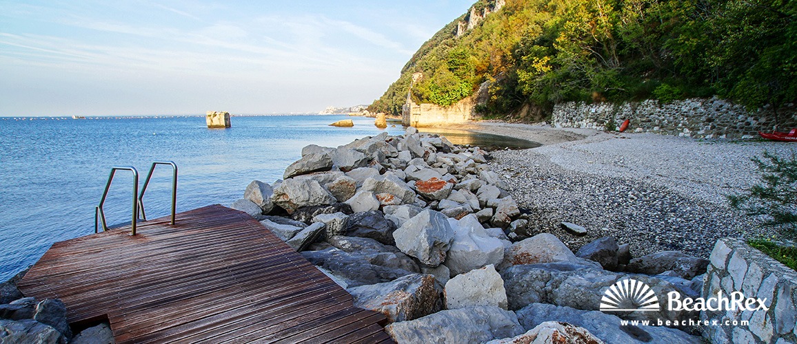 Italy - FriuliVenezia Giulia -  Aurisina - Beach Le Ginestre