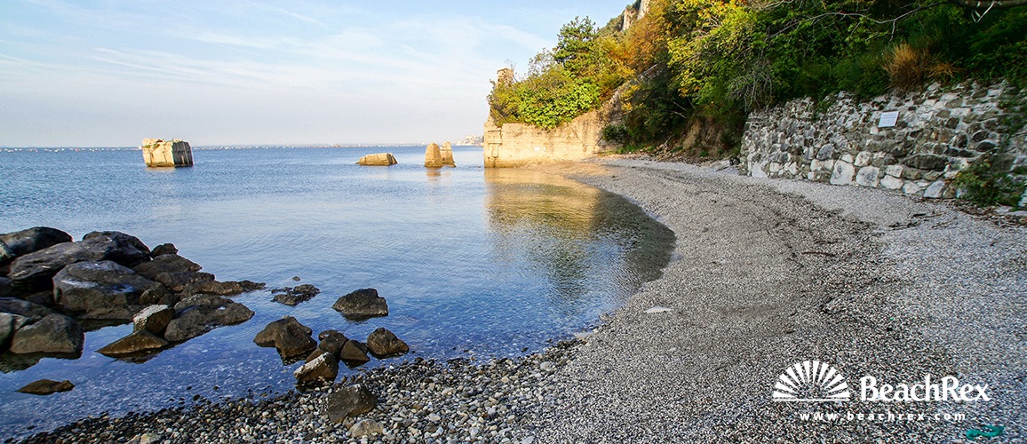 Italy - FriuliVenezia Giulia -  Aurisina - Beach Le Ginestre