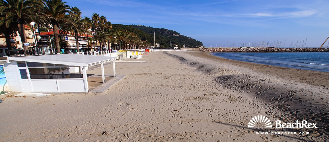 Italia - Liguria -  Marina di Andora - Spiaggia Andora