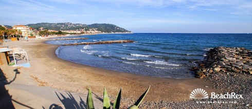 Italy - Liguria -  Marina di Andora - Beach Sardegna