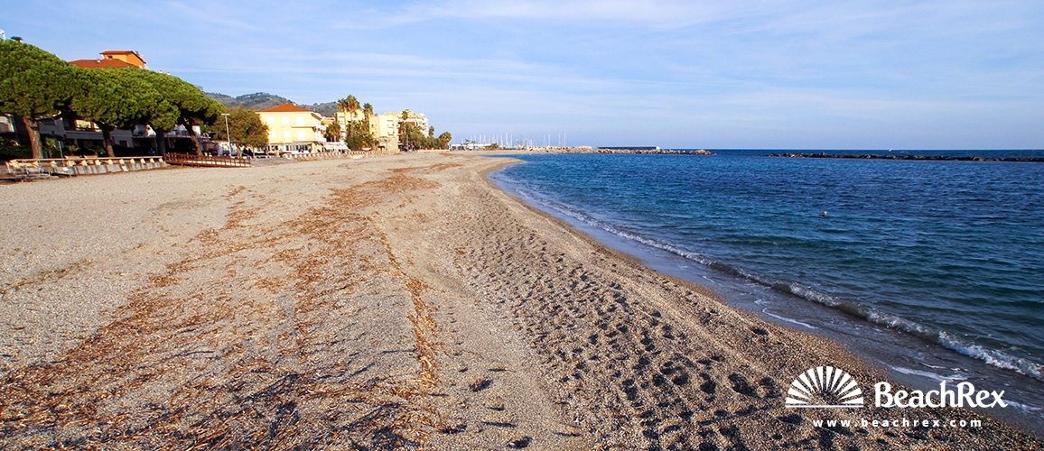 Italy - Liguria -  San Bartolomeo Al Mare - Beach San Bartolomeo
