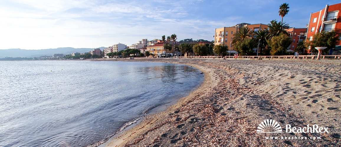 Italy - Liguria -  San Bartolomeo Al Mare - Beach San Bartolomeo