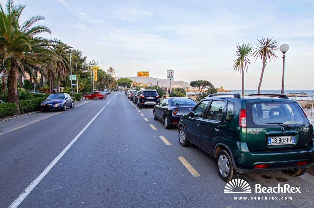 Italy - Liguria -  Diano Marina - Beach Diano