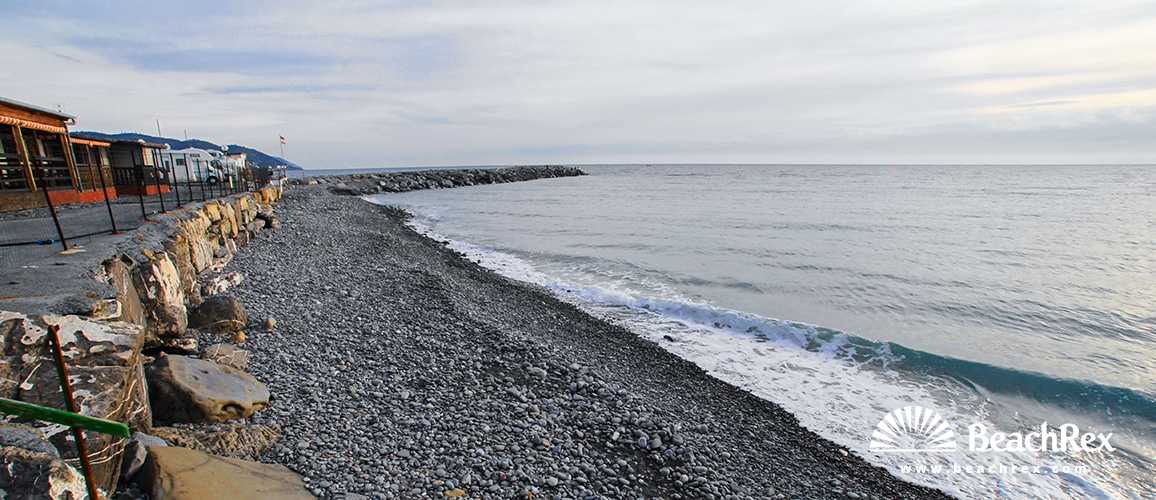 Italy - Liguria -  Diano Marina, - Beach Landini 