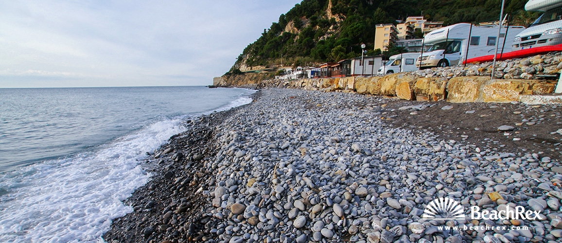 Italy - Liguria -  Diano Marina, - Beach Landini 