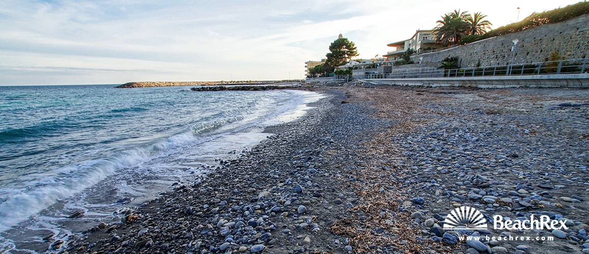 Italia - Liguria -  San Lorenzo al Mare - Spiaggia Vele