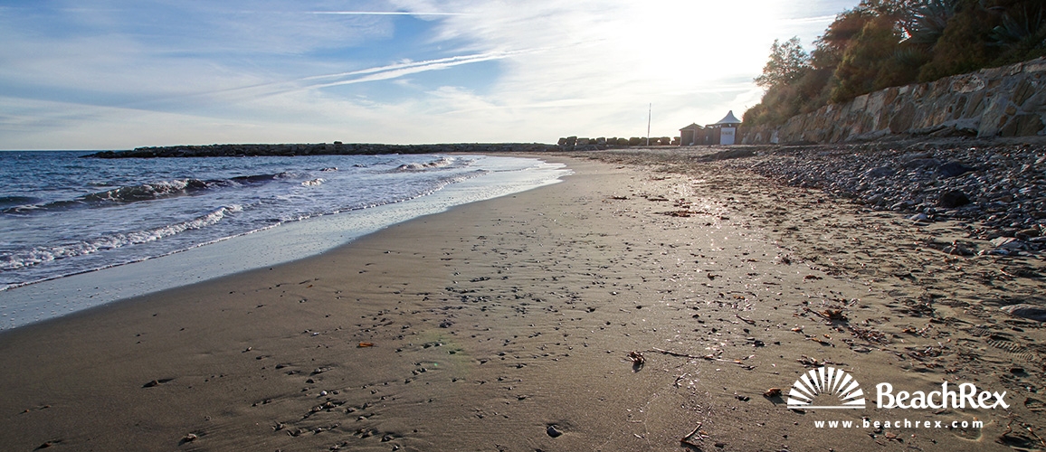 Italia - Liguria -  San Lorenzo al Mare - Spiaggia Mare