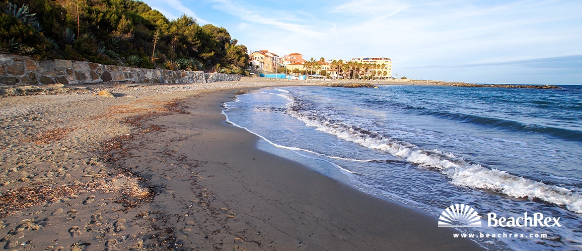 Italia - Liguria -  San Lorenzo al Mare - Spiaggia Mare