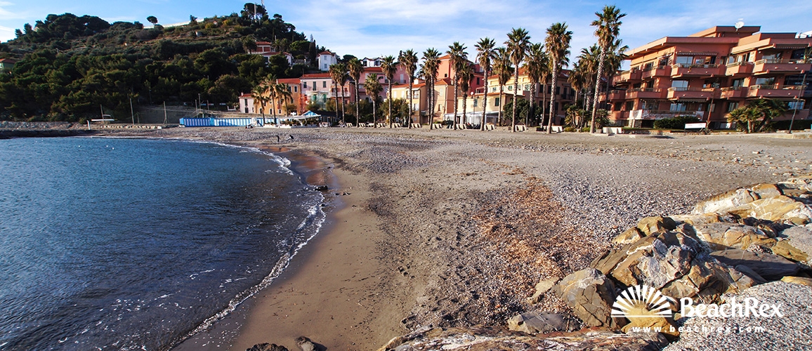 Italia - Liguria -  San Lorenzo al Mare - Spiaggia Mare
