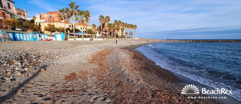 Italia - Liguria -  San Lorenzo al Mare - Spiaggia Mare