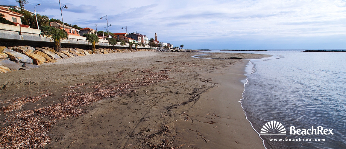Italy - Liguria -  Santo Stefano al Mare - Beach Santo Steano