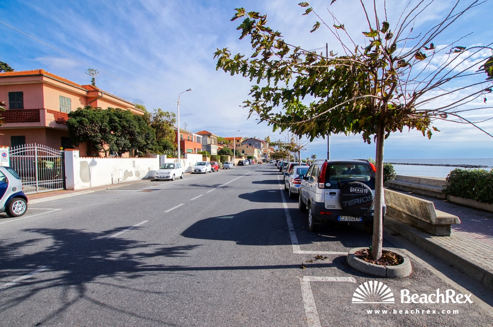 Italy - Liguria -  Santo Stefano al Mare - Beach Santo Steano