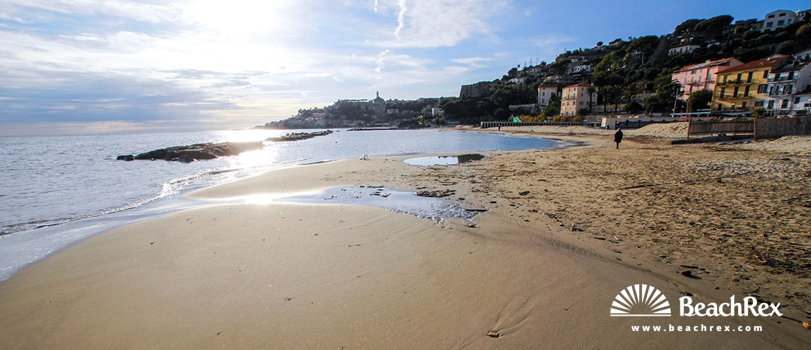 Italy - Liguria -  Bussana - Beach Bussana