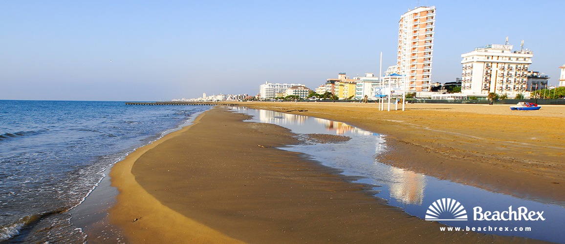 Italie - Veneto -  Lido di Jesolo - Plage Lido Centro