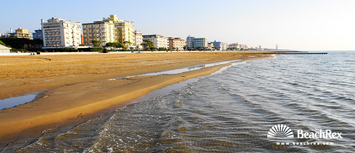 Italie - Veneto -  Lido di Jesolo - Plage Lido Centro