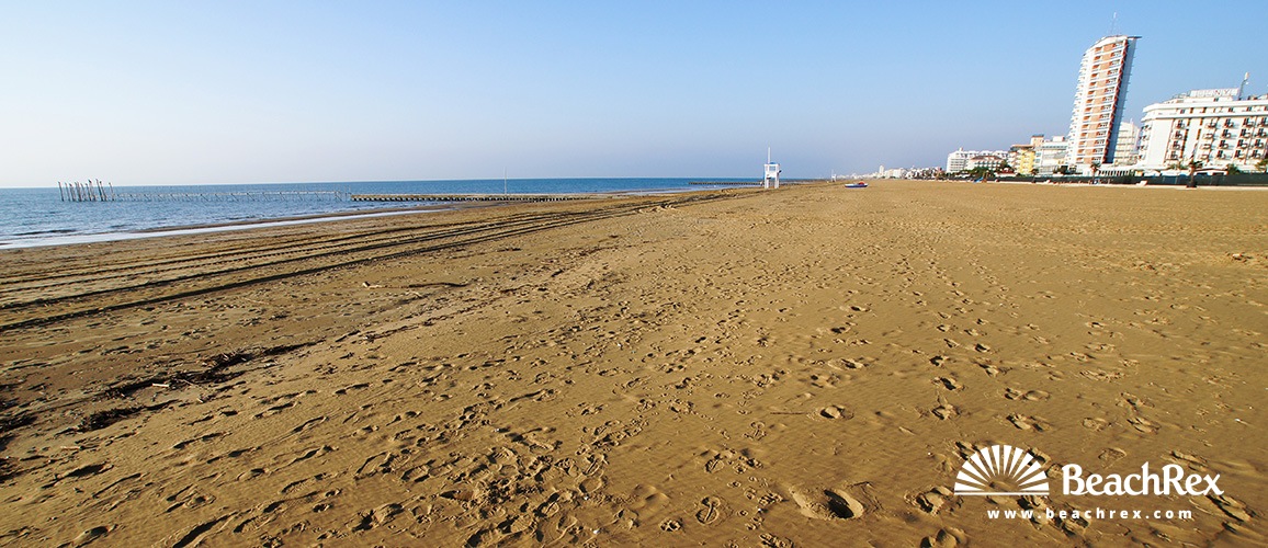 Italie - Veneto -  Lido di Jesolo - Plage Lido Centro