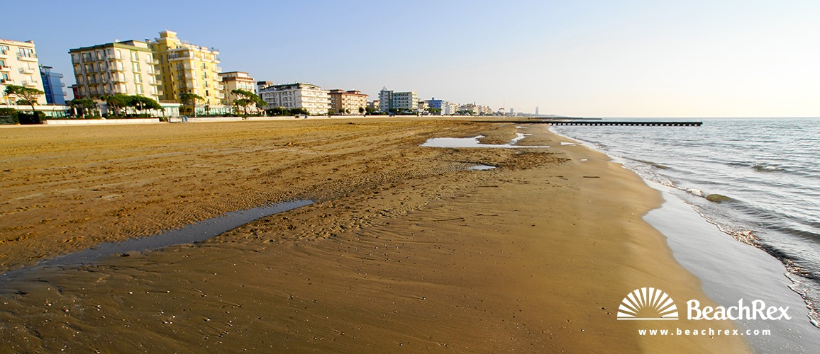 Italie - Veneto -  Lido di Jesolo - Plage Lido Centro