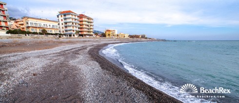Italia - Liguria -  Ventimiglia - Playa Trento e Trieste